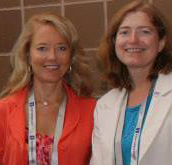 Cheryl Kautz and Deborah Everhart, Bb Director